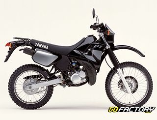 Yamaha DT 125 R, na díly