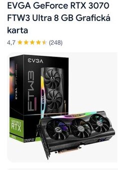 EVGA RTX 3070 FTW3