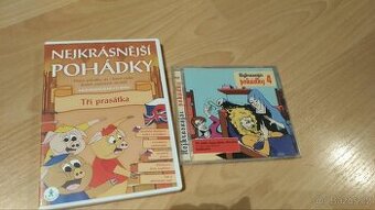 Nejkrásnější pohádky Tři prasátka hravá angličtina
