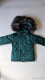 Tmave zelená zimní bunda Reserved -vel. 110