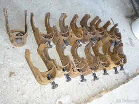 Trubkové lešení - upínací spojky - žabky