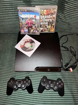 PS3 HEN 150GB SLIM - lze hrát stažené hry