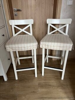 Barové židle Ikea Ingolf 2 ks