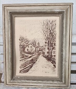 Petr Strnad, grafika, obraz, Nejdecko