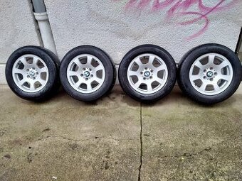 Alu kola BMW 3, 7J x16 EH2, 5x120, IS 20, letní pneu 225/55