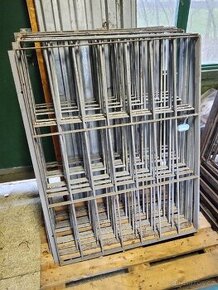 Ocelové okenní mříže 10 kusů