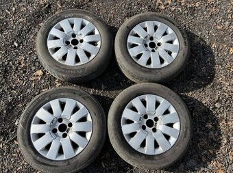 196. Sada letních pneu 185/65 r15 vč alu disků 4x108