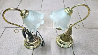 Dvě nádherné stolní lampy