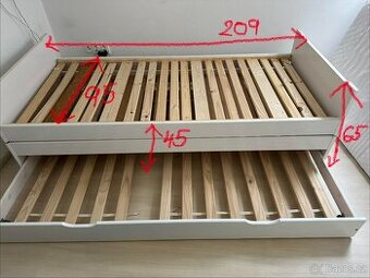 Prodám rozkládací postel