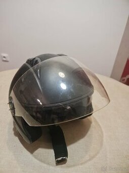 Otevřená helma na motorku Ridero, XL