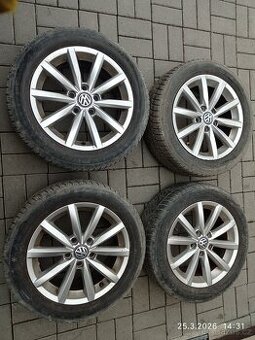16" zimní al kola NOVARA ORIGINÁL VW Golf V 5, VI 6, VII 7