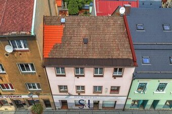 Prodej 1/2 rodinného domu v centru města Česká Kamenice