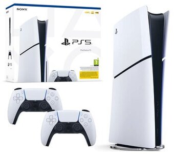 PlayStation 5 Slim  1TB + 2x ovladač