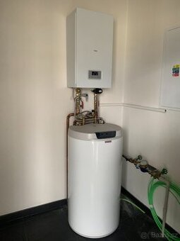 Elektrokotel Protherm a výměníkový ohřívač Dražice