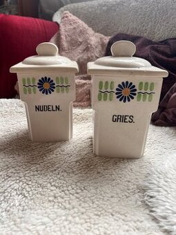 Dózy na potraviny staré  porcelán 1.republika