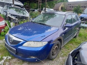 Mazda 6, 2.0i 104.kw, 2003, na náhradní díly