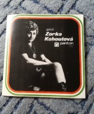 Gramofonová deska - Zorka Kohoutová