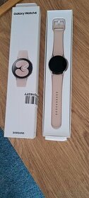 Samsung Watch 4, Rose Gold - záruka