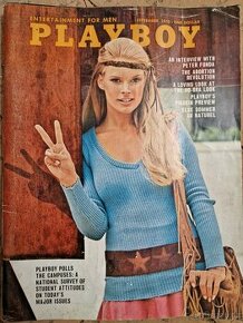 RARITA - Historické číslo časopisu PLAYBOY - září 1970