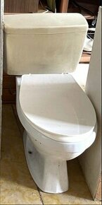ZDARMA - WC kombi zadní vývod záchodová mísa