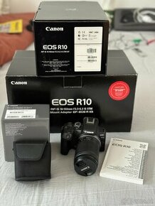 Canon EOS R10 s objektivem RF-S 18-150mm IS STM