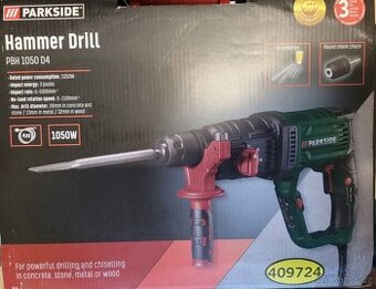 Vrtací a sekací kladivo Parkside PBH 1050 D4