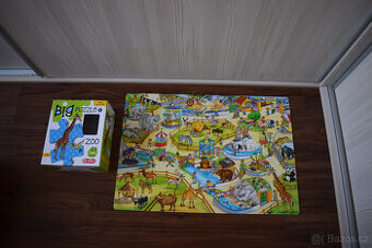 Malovací Big puzzle Zoo 24 dílků (Efko)