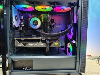 Herní 8 jádro Ryzen 7 7700X, 32GB, RTX4070Ti Super 16GB