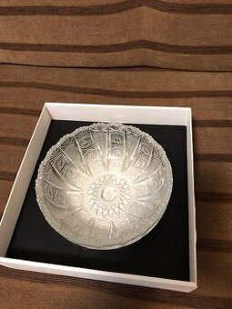 broušená mísa bohemia crystal