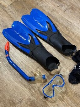 šnorchlovací kit velikost M / 38-41 EU - Beuchat snorkling