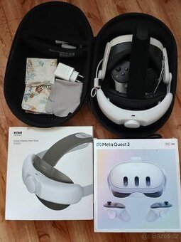 Meta quest 3 512gb + příslušenství