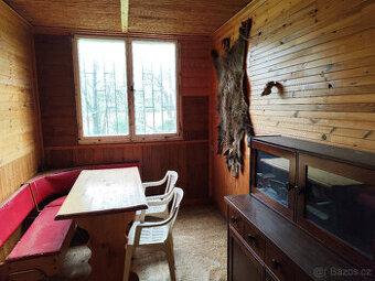 Prodej chaty 14 m2. Budkovice, pozemek 744 m2