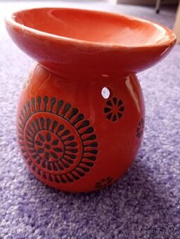 Oranžová aroma lampička - 1