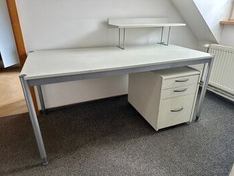 Pracovní stůl 80/160 se zásuvkovým boxem