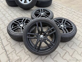 4x al kola 5x100 17 + pneu letní 205/45 R17