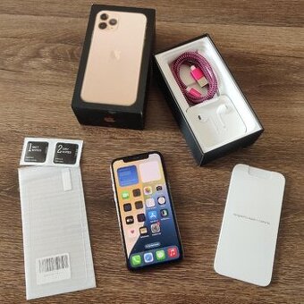 Mobilní telefon IPhone 11 PRO, 256GB, GOLD