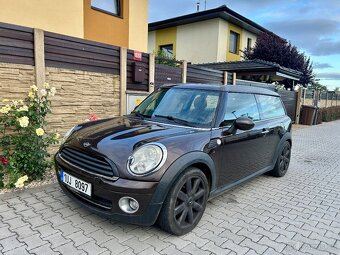 MINI CLUBMAN S 1,6i 88KW PANORAMA,KUŽE,DIGIKLIMA,VÝHŘEV