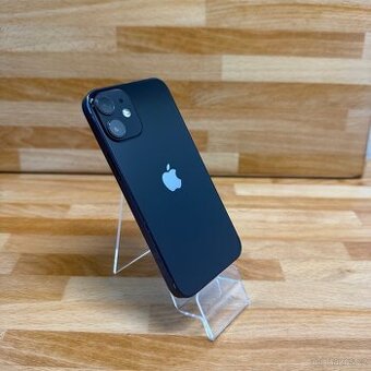 iPhone 12 mini 64GB, černý (12 měsíců záruka)