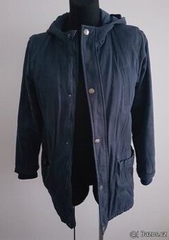 Chlapecká bunda-parka modrá vel.152