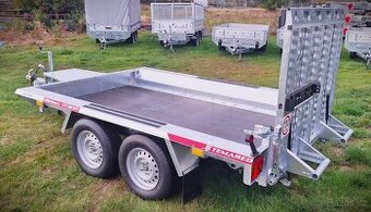 👉 Přívěs TEMARED BUILDER 3 3015/2 S 3,5T – přeprava bagrů - 1