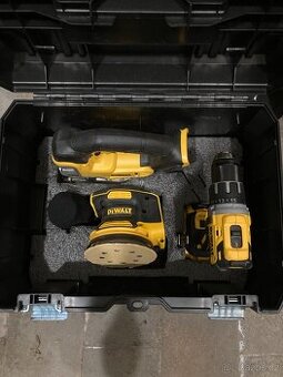 Sada aku nářadí DeWALT XR 18V – vrtačka, bruska, pila, kufr