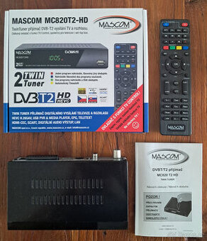 Set-top box Mascom MC820T2 HD Dual