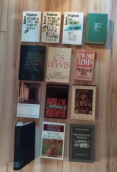 Predám knihy - Fulghum, Main, Lewis, Nouwen, Merton
