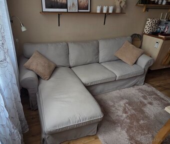 EKTORP 3místná pohovka s lenoškou - IKEA