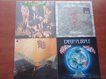 PRODÁM MIX LP - JETHRO TULL, DEEP PURPLE,SAGA...