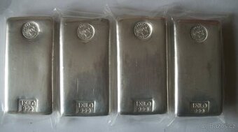 Stříbrný slitek The Perth Mint 1kg