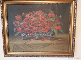 Obraz Vlčí máky - J.Vyjídáček