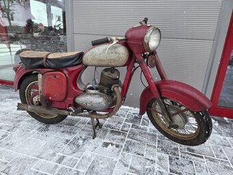 Jawa 250/353 kývačka model po půlbubnu