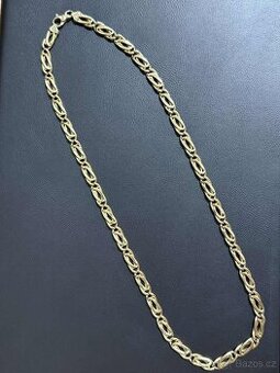 zlatý řetízek AU585/1000 27,58G