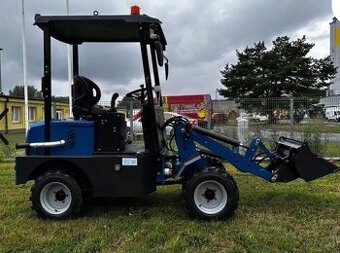 kloubový nakladač, kloubák, nakladač, čelní nakladač